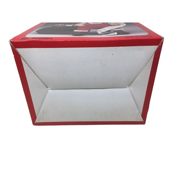 Vintage Sleeping Santa Clause Sitting On Chair With Sack of Toys Figurine- New i - Picture 6 of 10